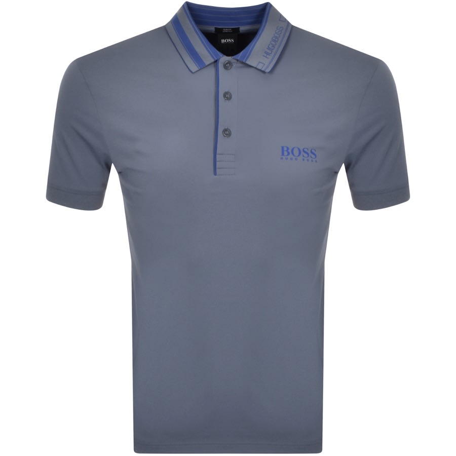 Alternative Image for ProductBOSS Paule 3 Polo T Shirt Grey1